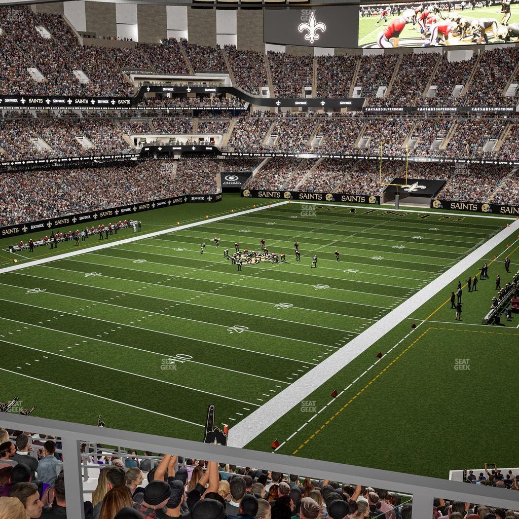 Caesars Superdome - Section Suite 382 Seat View