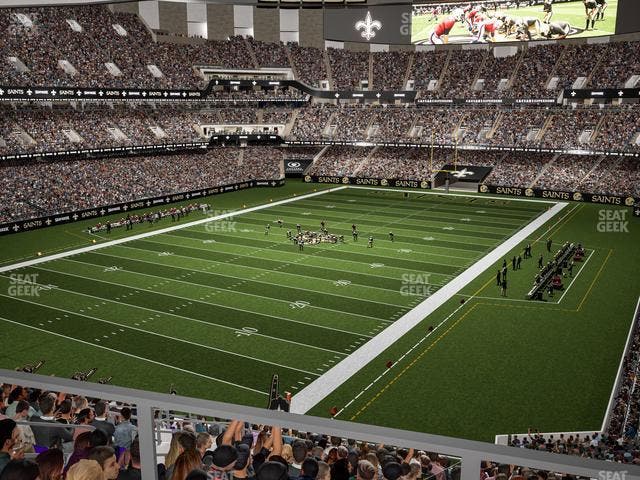 Caesars Superdome - Section Suite 382 Seat View