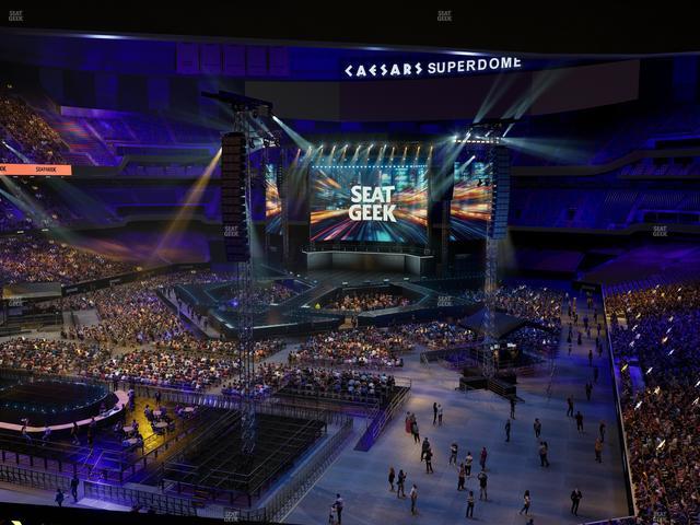 Caesars Superdome - Section Suite 383 Seat View