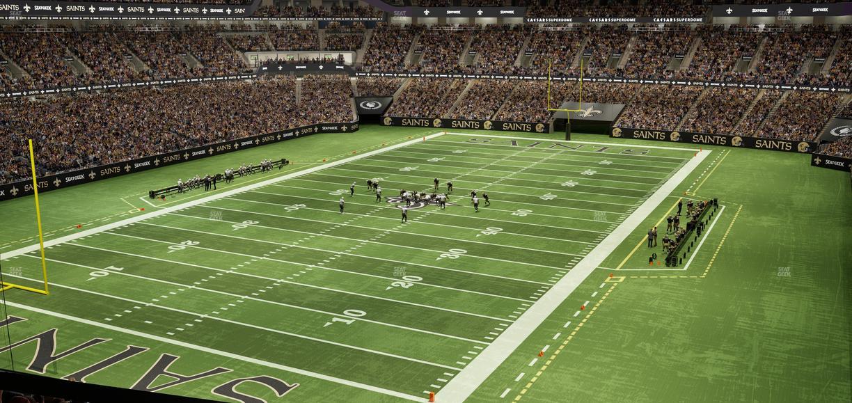 Caesars Superdome - Section Suite 383 Seat View