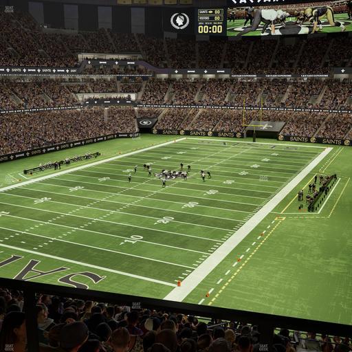 Caesars Superdome - Section Suite 383 Seat View