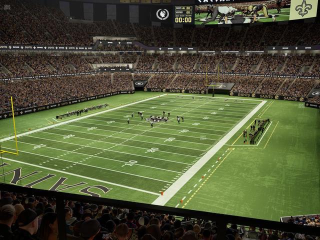 Caesars Superdome - Section Suite 383 Seat View