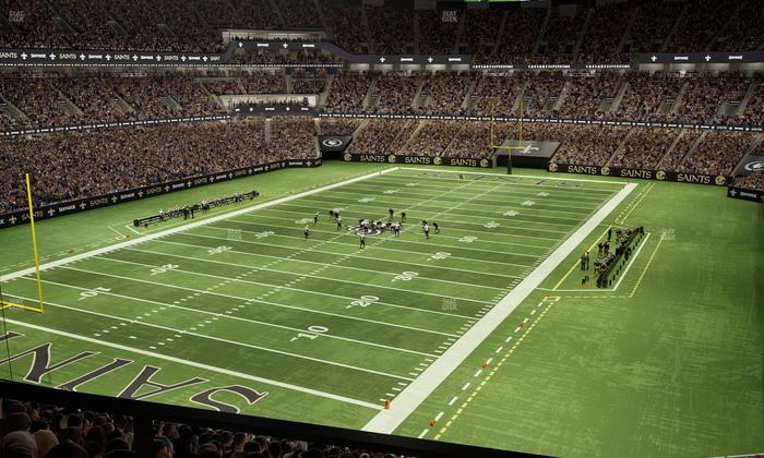 Caesars Superdome - Section Suite 383 Seat View