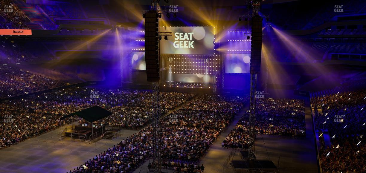 Caesars Superdome - Section Suite 383 Seat View