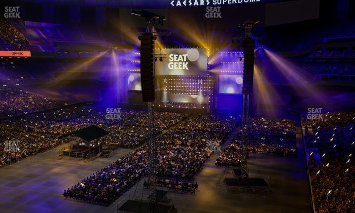 Caesars Superdome - Section Suite 383 Seat View