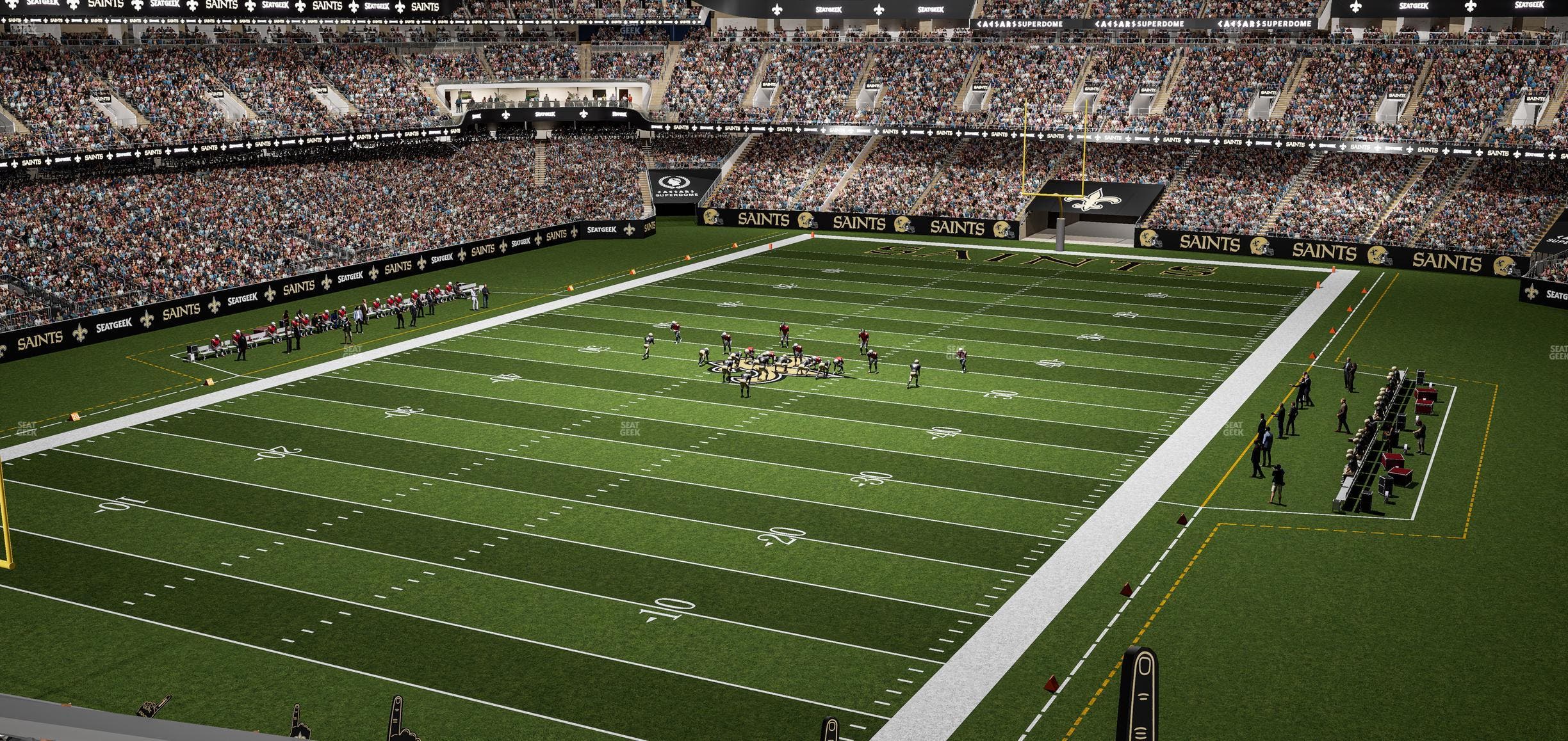 Caesars Superdome - Section Suite 383 Seat View