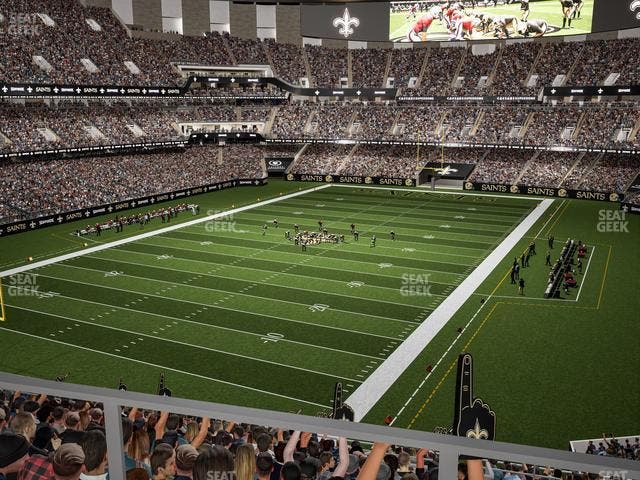 Caesars Superdome - Section Suite 383 Seat View