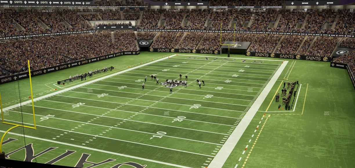 Caesars Superdome - Section Suite 384 Seat View