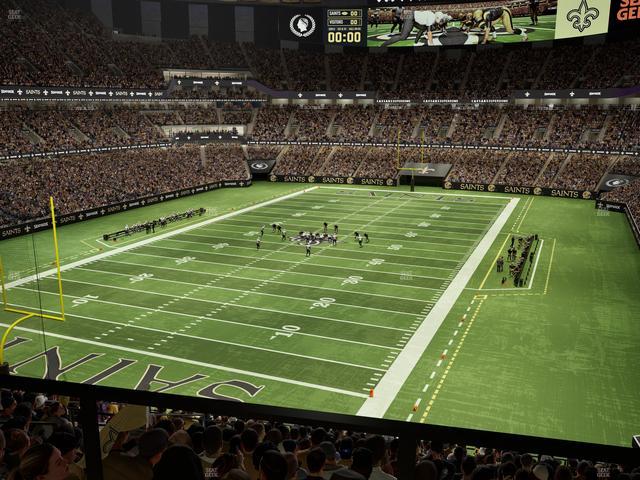 Caesars Superdome - Section Suite 384 Seat View