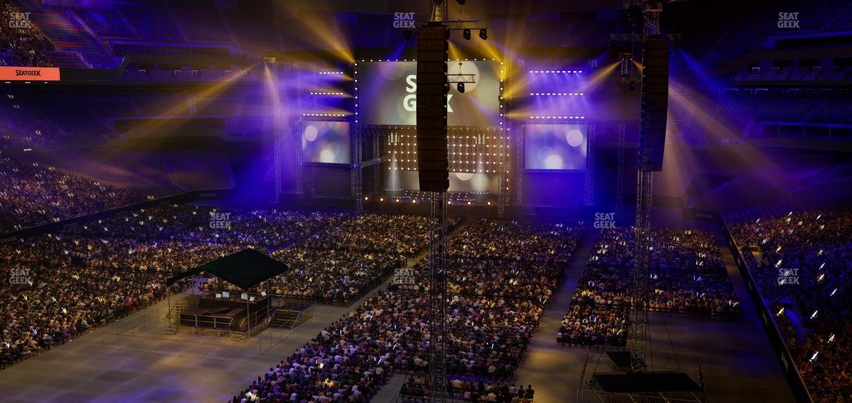 Caesars Superdome - Section Suite 384 Seat View