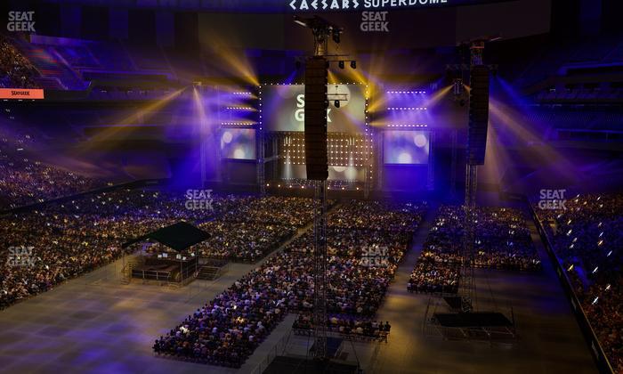Caesars Superdome - Section Suite 384 Seat View