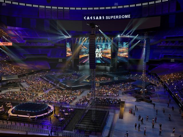 Caesars Superdome - Section Suite 385 Seat View