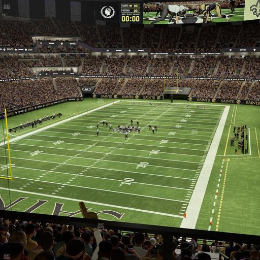 Caesars Superdome - Section Suite 385 Seat View