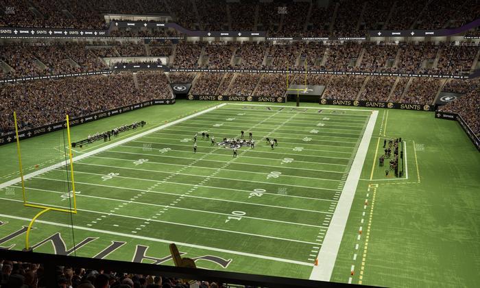 Caesars Superdome - Section Suite 385 Seat View