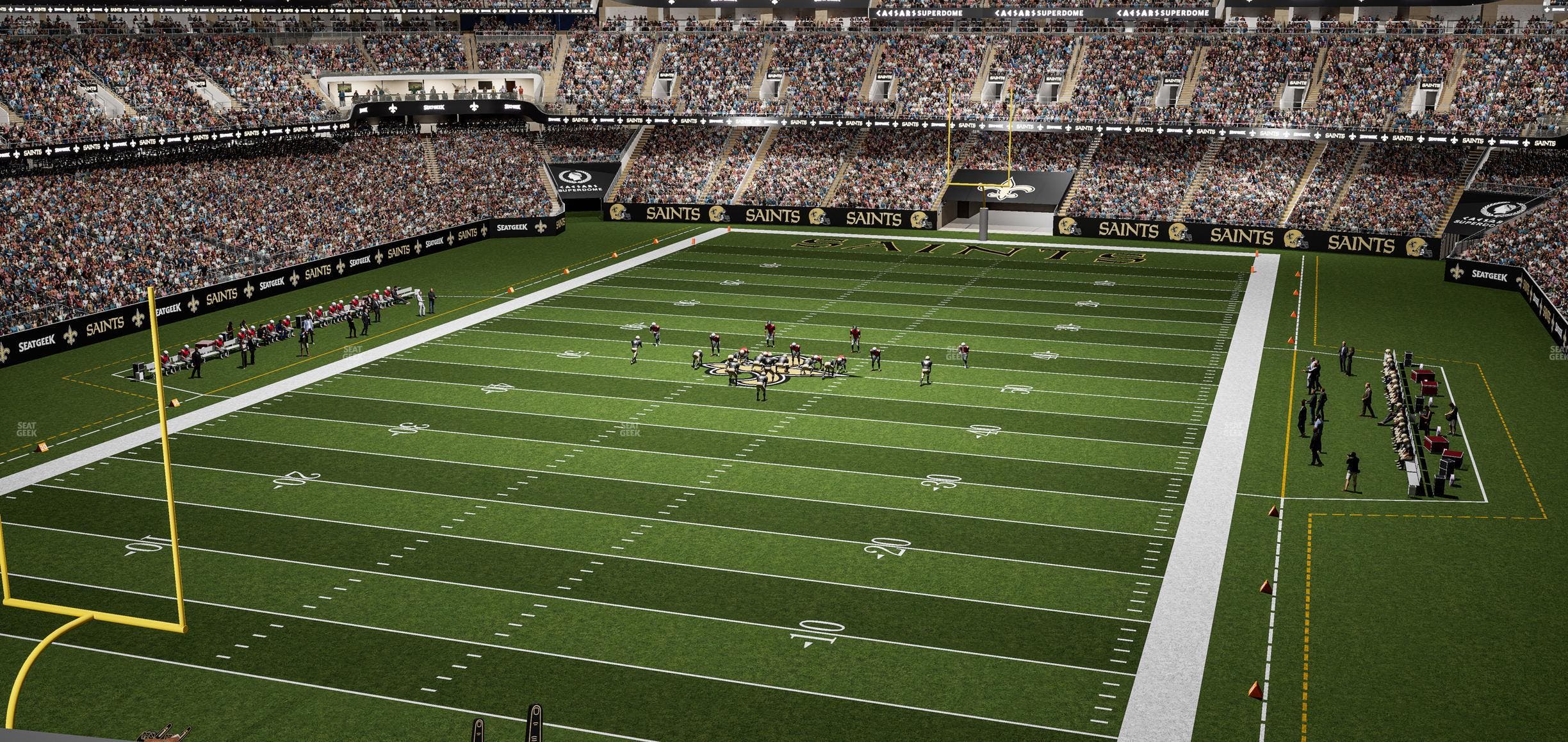 Caesars Superdome - Section Suite 385 Seat View