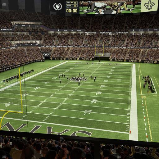 Caesars Superdome - Section Suite 386 Seat View