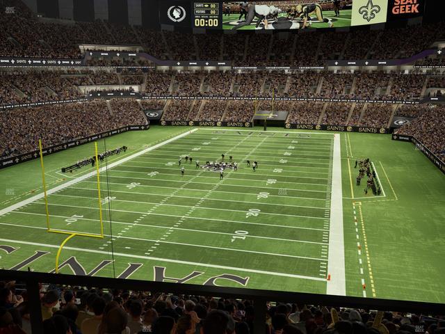 Caesars Superdome - Section Suite 386 Seat View