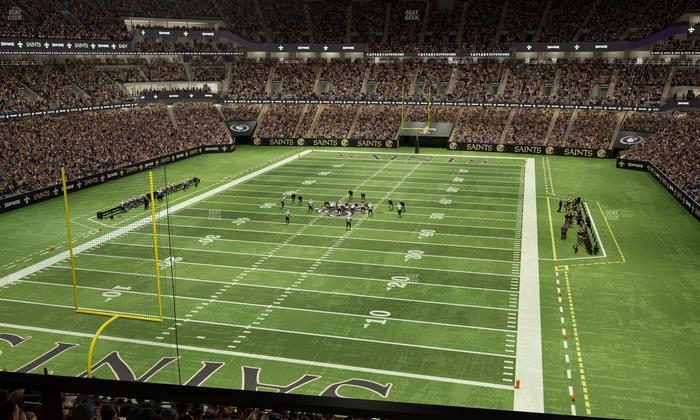 Caesars Superdome - Section Suite 386 Seat View