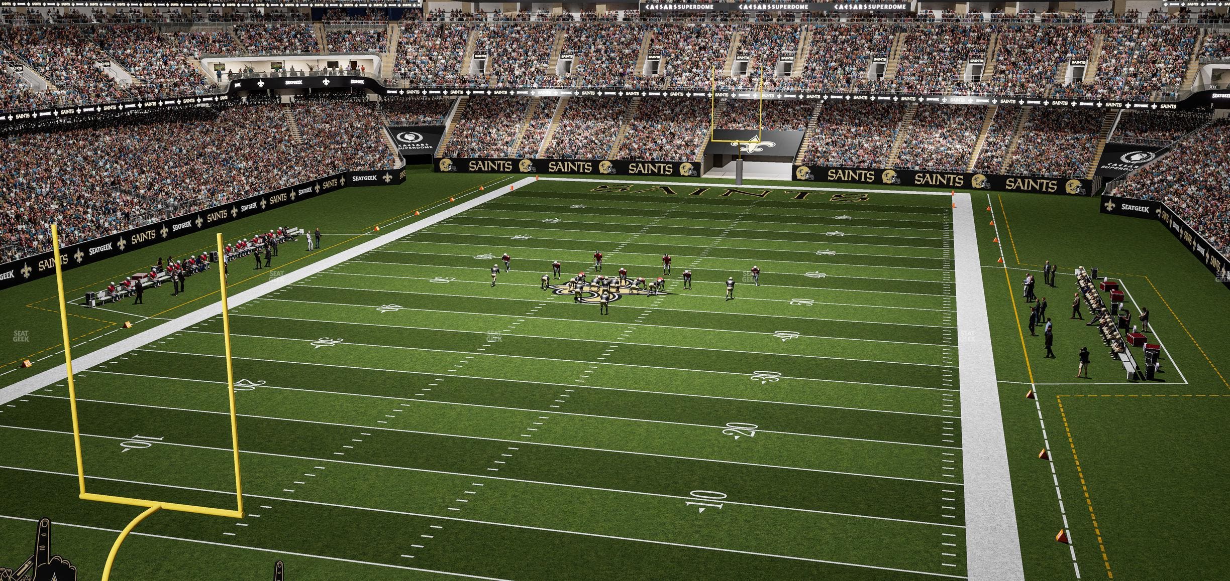 Caesars Superdome - Section Suite 386 Seat View