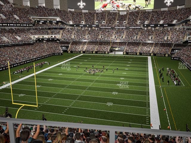 Caesars Superdome - Section Suite 386 Seat View