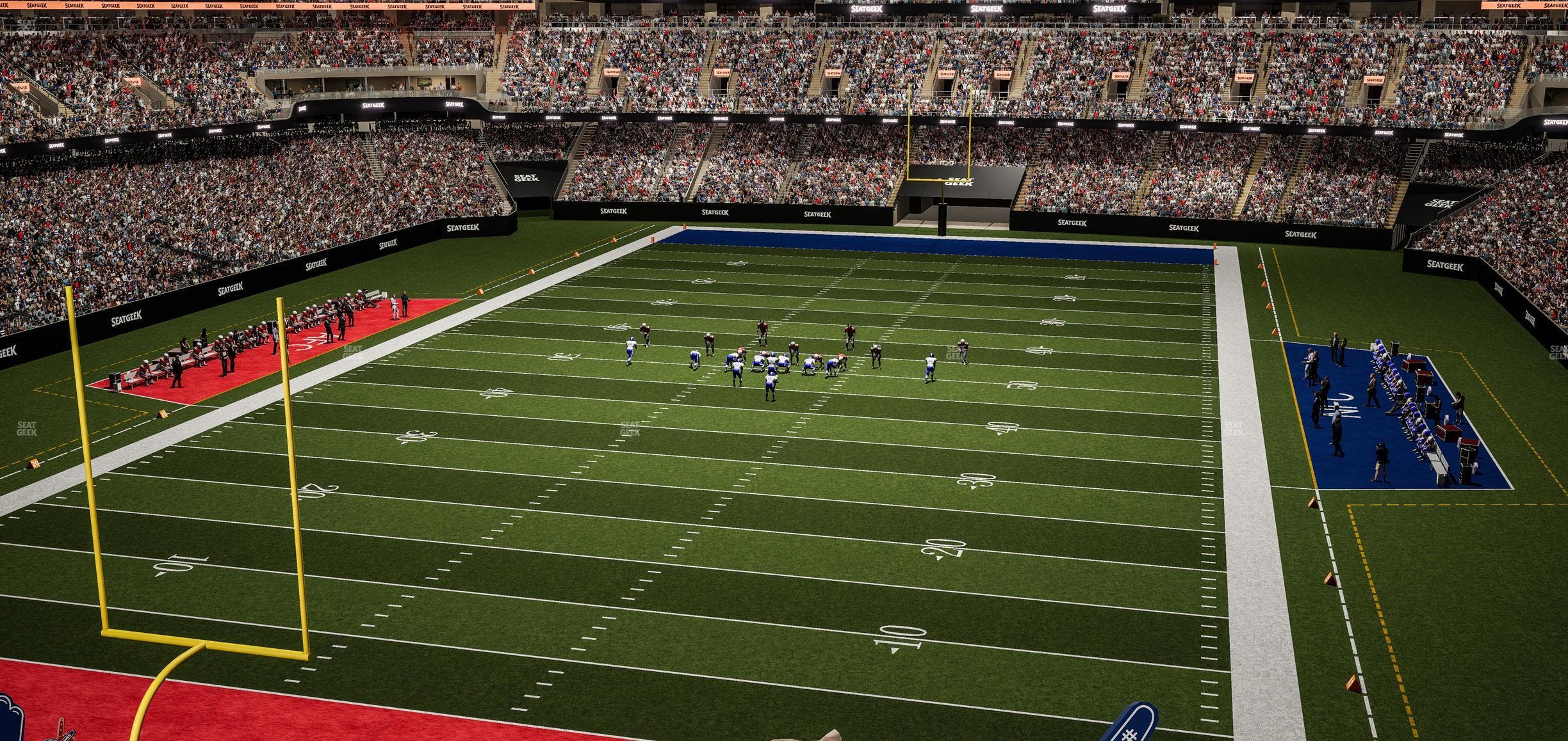 Caesars Superdome - Section Suite 386 Seat View