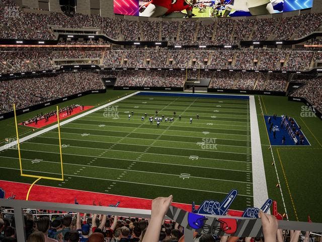 Caesars Superdome - Section Suite 386 Seat View