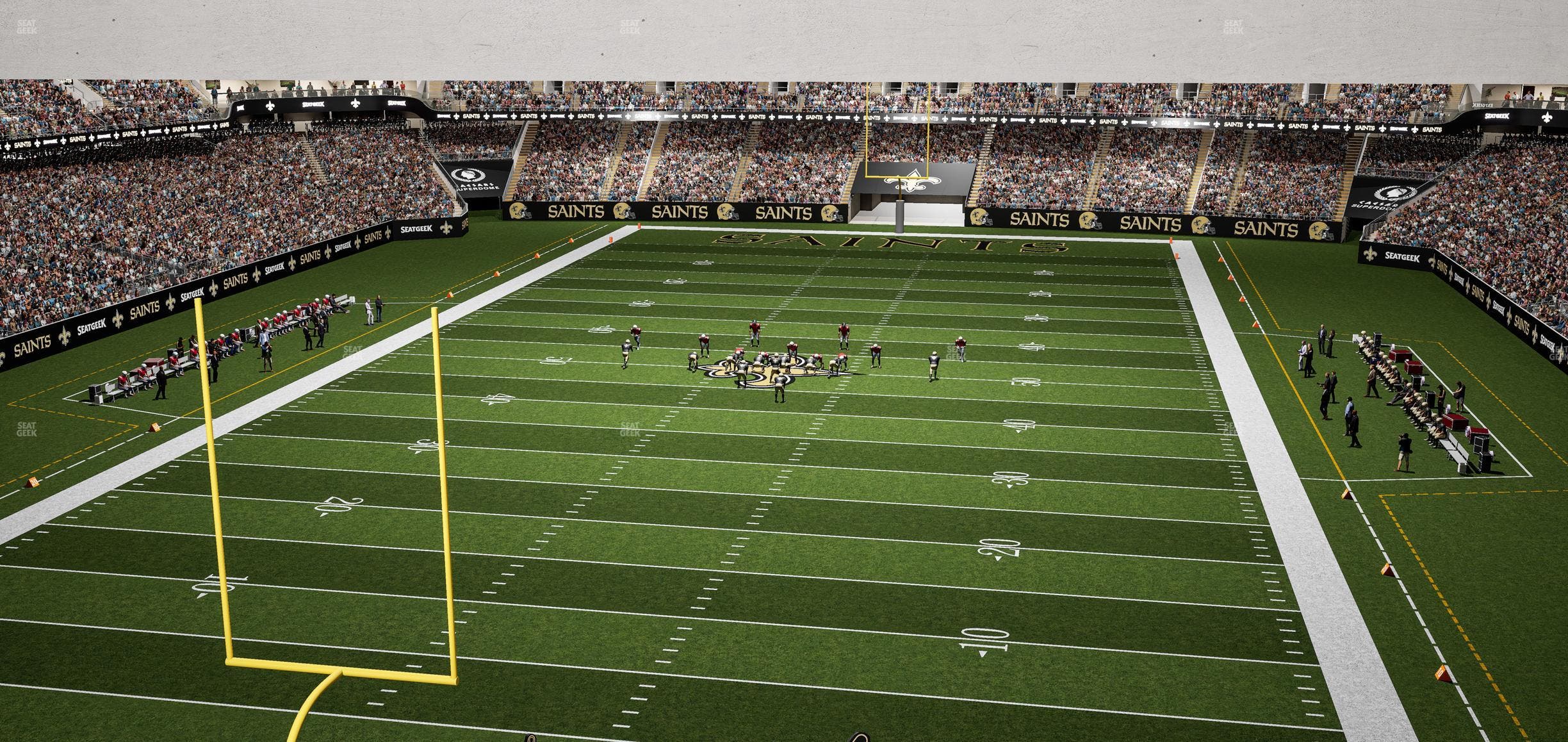 Caesars Superdome - Section Suite 387 Seat View