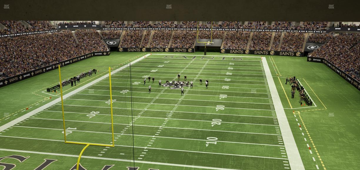 Caesars Superdome - Section Suite 387 Seat View