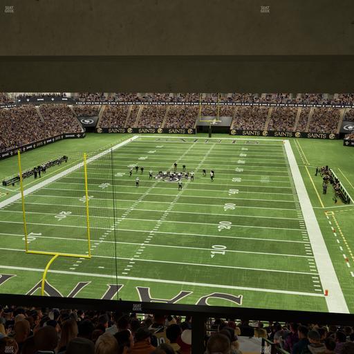 Caesars Superdome - Section Suite 387 Seat View