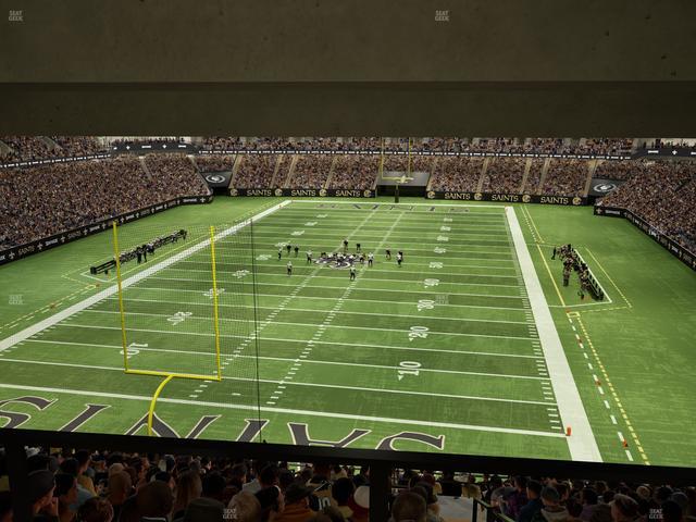 Caesars Superdome - Section Suite 387 Seat View