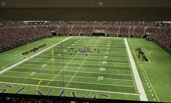 Caesars Superdome - Section Suite 387 Seat View