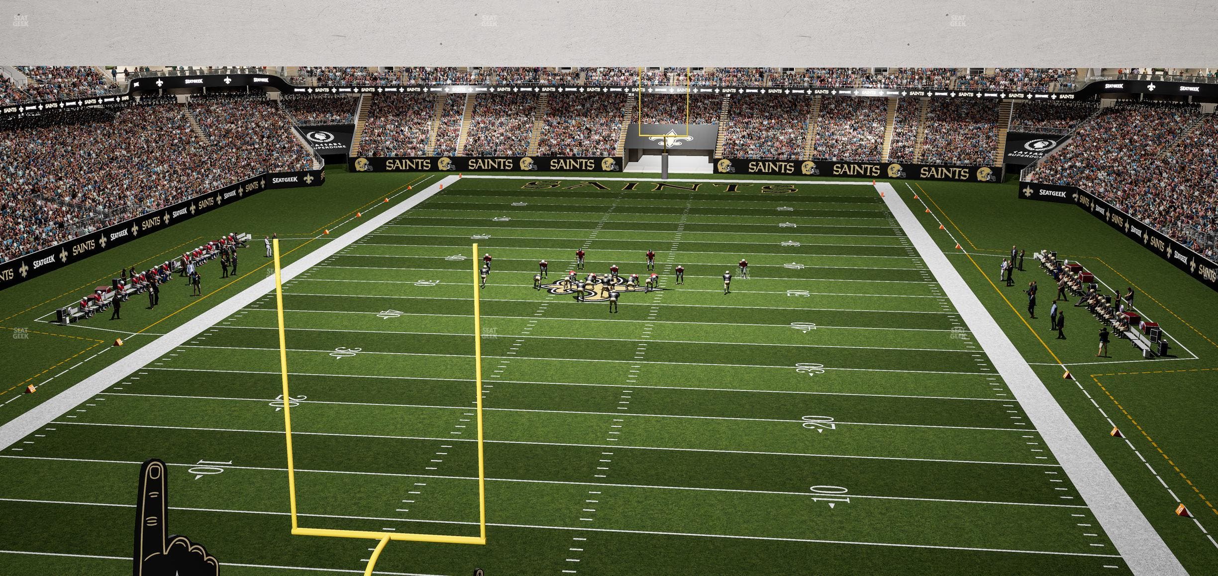 Caesars Superdome - Section Suite 388 Seat View