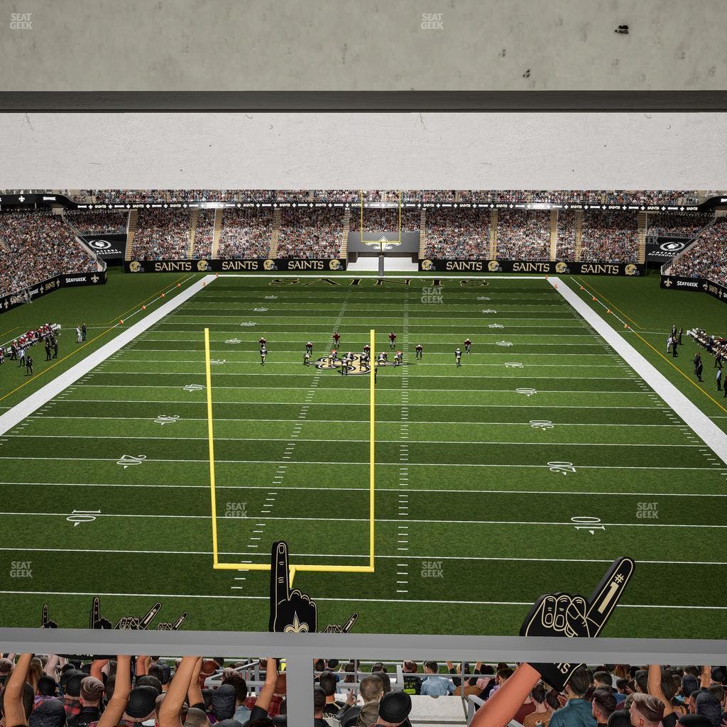 Caesars Superdome - Section Suite 389 Seat View