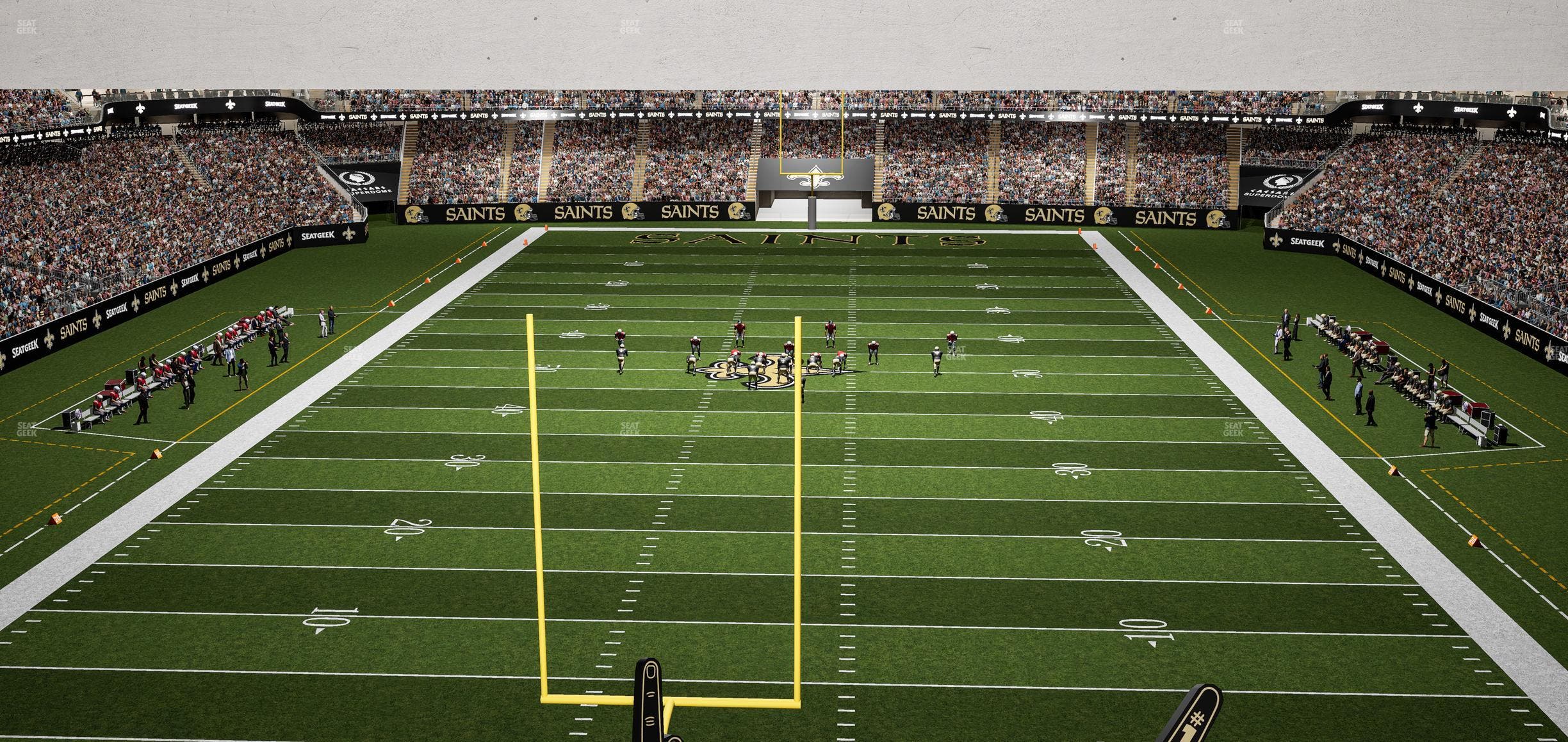 Caesars Superdome - Section Suite 389 Seat View