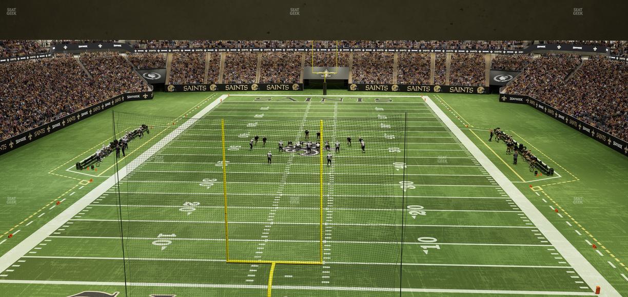 Caesars Superdome - Section Suite 389 Seat View