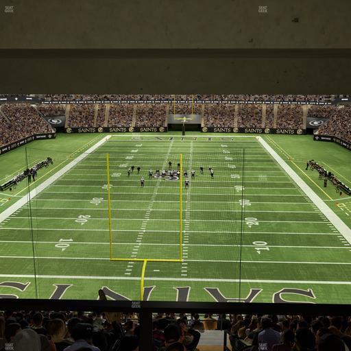 Caesars Superdome - Section Suite 389 Seat View