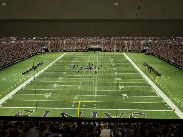 Caesars Superdome - Section Suite 389 Seat View