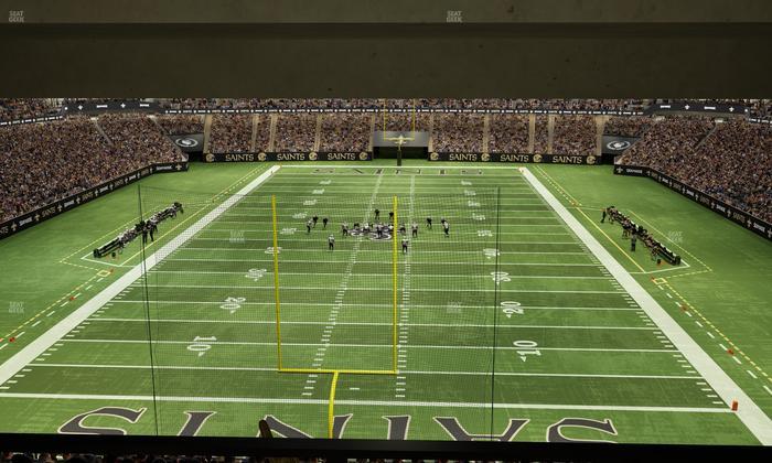 Caesars Superdome - Section Suite 389 Seat View