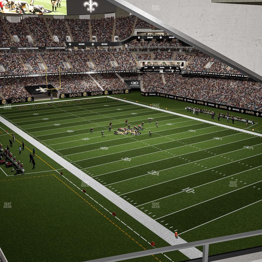 Caesars Superdome - Section Suite 401 Seat View