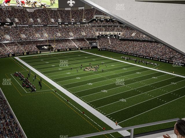 Caesars Superdome - Section Suite 401 Seat View