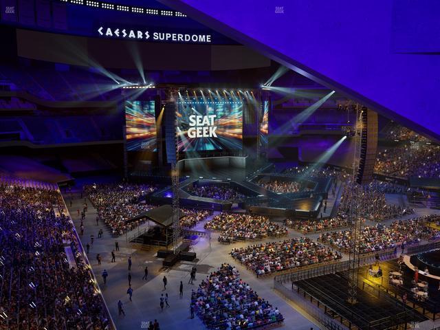 Caesars Superdome - Section Suite 401 Seat View