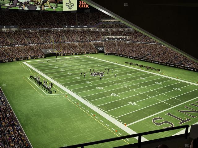Caesars Superdome - Section Suite 401 Seat View