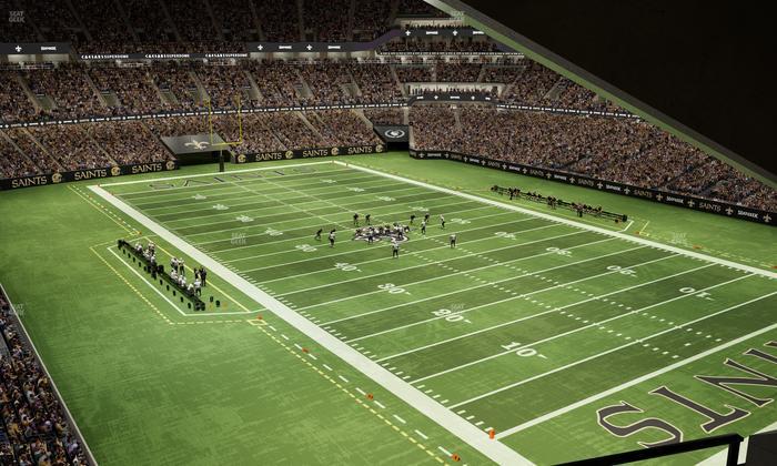 Caesars Superdome - Section Suite 401 Seat View