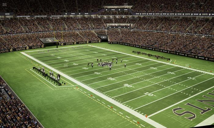 Caesars Superdome - Section Suite 402 Seat View