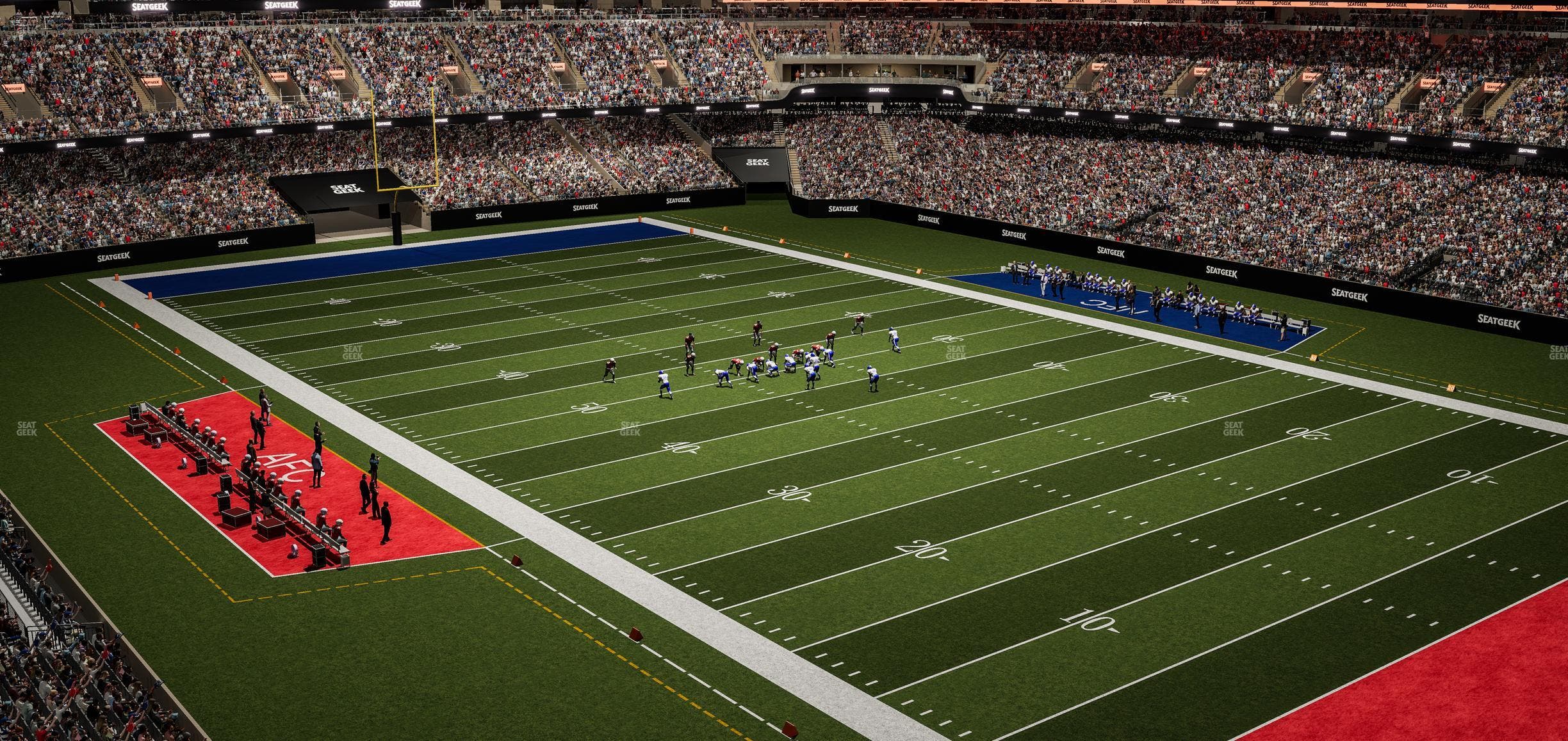 Caesars Superdome - Section Suite 402 Seat View