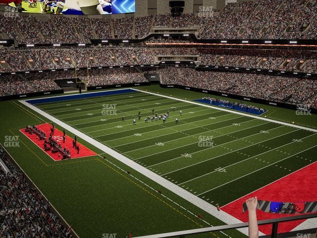 Caesars Superdome - Section Suite 402 Seat View