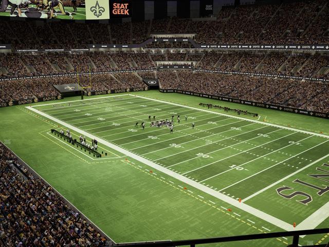 Caesars Superdome - Section Suite 403 Seat View