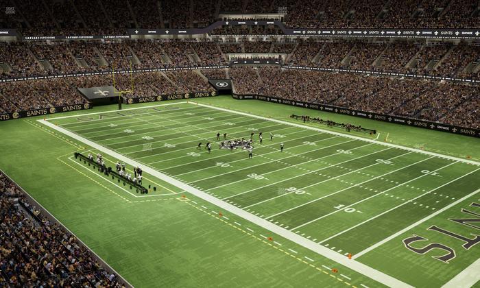 Caesars Superdome - Section Suite 403 Seat View