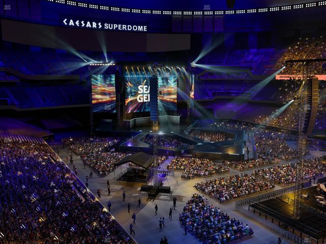 Caesars Superdome - Section Suite 403 Seat View