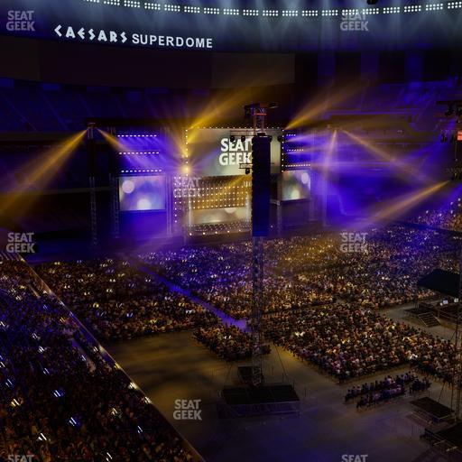 Caesars Superdome - Section Suite 403 Seat View